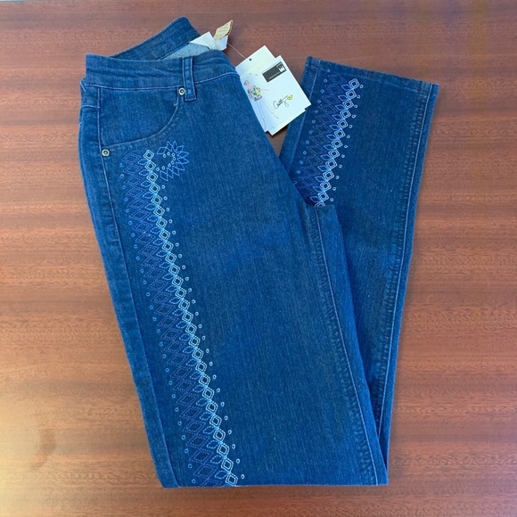 Antthony Denim - Antthony Skinny Embroidered Jeans